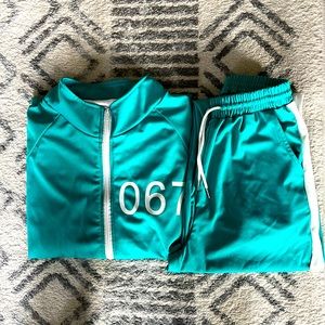 Squid Games Track Suit, Size Small